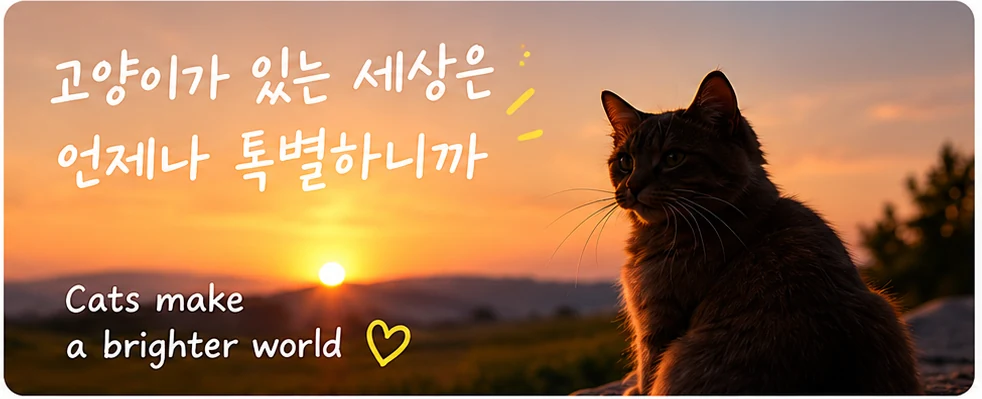A world with cats is always special